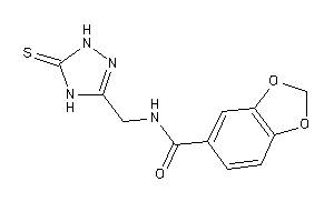 N-[(5-thioxo-1,4-dihydro-1,2,4-triazol-3-yl)methyl]-piperonylamide