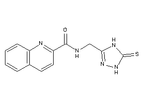 N-[(5-thioxo-1,4-dihydro-1,2,4-triazol-3-yl)methyl]quinaldamide