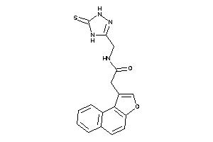 Image of 2-benzo[e]benzofuran-1-yl-N-[(5-thioxo-1,4-dihydro-1,2,4-triazol-3-yl)methyl]acetamide