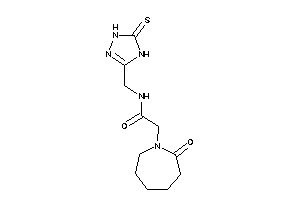 2-(2-ketoazepan-1-yl)-N-[(5-thioxo-1,4-dihydro-1,2,4-triazol-3-yl)methyl]acetamide