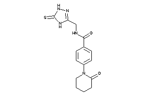 4-(2-ketopiperidino)-N-[(5-thioxo-1,4-dihydro-1,2,4-triazol-3-yl)methyl]benzamide