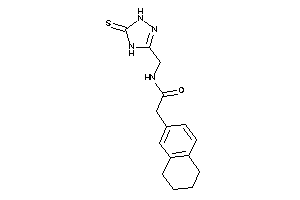 2-tetralin-6-yl-N-[(5-thioxo-1,4-dihydro-1,2,4-triazol-3-yl)methyl]acetamide