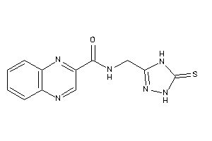 N-[(5-thioxo-1,4-dihydro-1,2,4-triazol-3-yl)methyl]quinoxaline-2-carboxamide