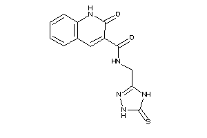 2-keto-N-[(5-thioxo-1,4-dihydro-1,2,4-triazol-3-yl)methyl]-1H-quinoline-3-carboxamide