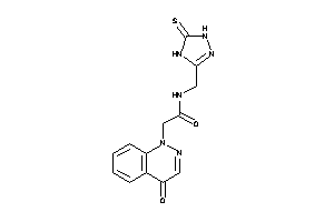 2-(4-ketocinnolin-1-yl)-N-[(5-thioxo-1,4-dihydro-1,2,4-triazol-3-yl)methyl]acetamide