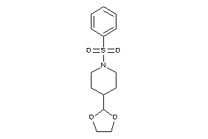 1-besyl-4-(1,3-dioxolan-2-yl)piperidine