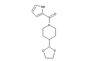 [4-(1,3-dioxolan-2-yl)piperidino]-(1H-pyrrol-2-yl)methanone