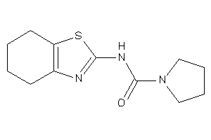 N-(4,5,6,7-tetrahydro-1,3-benzothiazol-2-yl)pyrrolidine-1-carboxamide