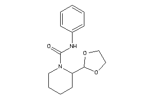 2-(1,3-dioxolan-2-yl)-N-phenyl-piperidine-1-carboxamide