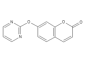 Image of 7-(2-pyrimidyloxy)coumarin