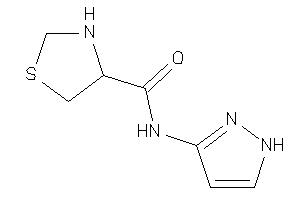 N-(1H-pyrazol-3-yl)thiazolidine-4-carboxamide