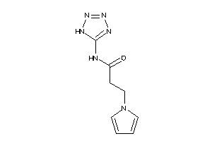 3-pyrrol-1-yl-N-(1H-tetrazol-5-yl)propionamide