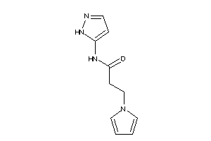 N-(1H-pyrazol-5-yl)-3-pyrrol-1-yl-propionamide