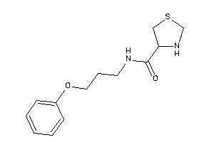 N-(3-phenoxypropyl)thiazolidine-4-carboxamide