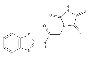 N-(1,3-benzothiazol-2-yl)-2-(2,4,5-triketoimidazolidin-1-yl)acetamide