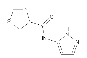 Image of N-(1H-pyrazol-5-yl)thiazolidine-4-carboxamide