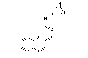 2-(2-ketoquinoxalin-1-yl)-N-(1H-pyrazol-4-yl)acetamide