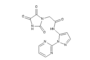 N-[2-(2-pyrimidyl)pyrazol-3-yl]-2-(2,4,5-triketoimidazolidin-1-yl)acetamide