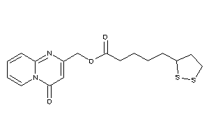 5-(dithiolan-3-yl)valeric Acid (4-ketopyrido[1,2-a]pyrimidin-2-yl)methyl Ester