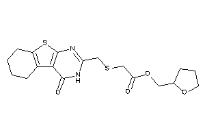 2-[(4-keto-5,6,7,8-tetrahydro-3H-benzothiopheno[2,3-d]pyrimidin-2-yl)methylthio]acetic Acid Tetrahydrofurfuryl Ester