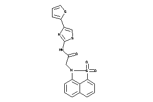 2-(diketoBLAHyl)-N-[4-(2-thienyl)thiazol-2-yl]acetamide