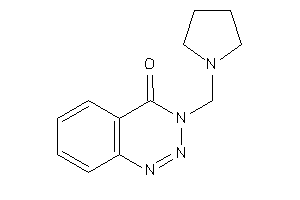 3-(pyrrolidinomethyl)-1,2,3-benzotriazin-4-one