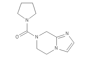 6,8-dihydro-5H-imidazo[1,2-a]pyrazin-7-yl(pyrrolidino)methanone