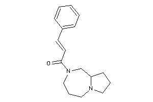 1-(1,3,4,5,7,8,9,9a-octahydropyrrolo[1,2-a][1,4]diazepin-2-yl)-3-phenyl-prop-2-en-1-one