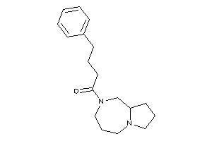 1-(1,3,4,5,7,8,9,9a-octahydropyrrolo[1,2-a][1,4]diazepin-2-yl)-4-phenyl-butan-1-one