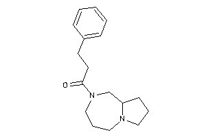 1-(1,3,4,5,7,8,9,9a-octahydropyrrolo[1,2-a][1,4]diazepin-2-yl)-3-phenyl-propan-1-one