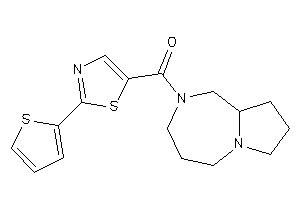 1,3,4,5,7,8,9,9a-octahydropyrrolo[1,2-a][1,4]diazepin-2-yl-[2-(2-thienyl)thiazol-5-yl]methanone