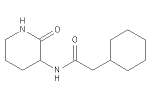 2-cyclohexyl-N-(2-keto-3-piperidyl)acetamide