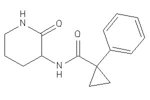 N-(2-keto-3-piperidyl)-1-phenyl-cyclopropanecarboxamide