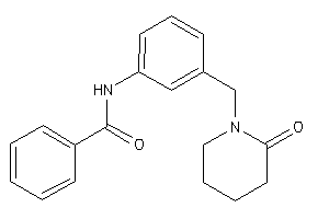 N-[3-[(2-ketopiperidino)methyl]phenyl]benzamide