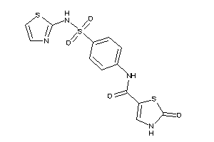 2-keto-N-[4-(thiazol-2-ylsulfamoyl)phenyl]-4-thiazoline-5-carboxamide