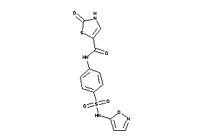 N-[4-(isoxazol-5-ylsulfamoyl)phenyl]-2-keto-4-thiazoline-5-carboxamide