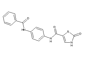 N-(4-benzamidophenyl)-2-keto-4-thiazoline-5-carboxamide