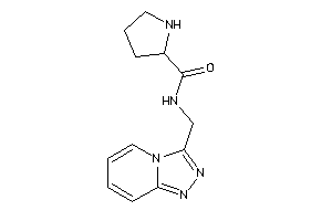 N-([1,2,4]triazolo[4,3-a]pyridin-3-ylmethyl)pyrrolidine-2-carboxamide