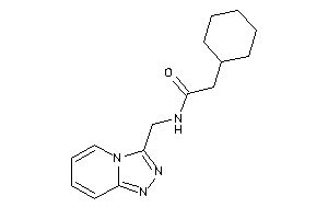 2-cyclohexyl-N-([1,2,4]triazolo[4,3-a]pyridin-3-ylmethyl)acetamide