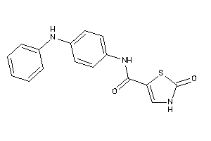 N-(4-anilinophenyl)-2-keto-4-thiazoline-5-carboxamide