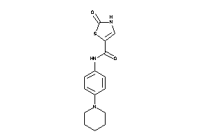 2-keto-N-(4-piperidinophenyl)-4-thiazoline-5-carboxamide