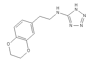 2-(2,3-dihydro-1,4-benzodioxin-6-yl)ethyl-(1H-tetrazol-5-yl)amine