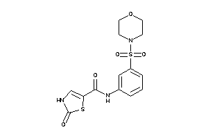 2-keto-N-(3-morpholinosulfonylphenyl)-4-thiazoline-5-carboxamide