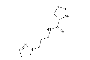 N-(3-pyrazol-1-ylpropyl)thiazolidine-4-carboxamide