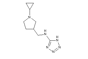 (1-cyclopropylpyrrolidin-3-yl)methyl-(1H-tetrazol-5-yl)amine