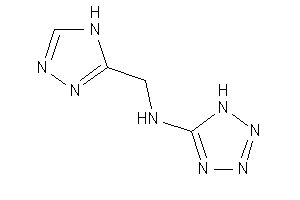 1H-tetrazol-5-yl(4H-1,2,4-triazol-3-ylmethyl)amine
