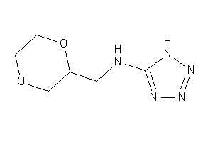 1,4-dioxan-2-ylmethyl(1H-tetrazol-5-yl)amine