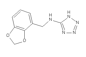 1,3-benzodioxol-4-ylmethyl(1H-tetrazol-5-yl)amine