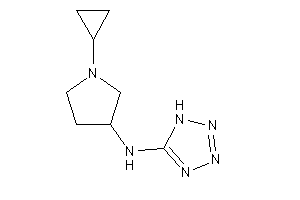 (1-cyclopropylpyrrolidin-3-yl)-(1H-tetrazol-5-yl)amine