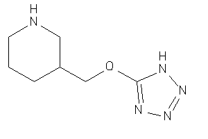 3-(1H-tetrazol-5-yloxymethyl)piperidine